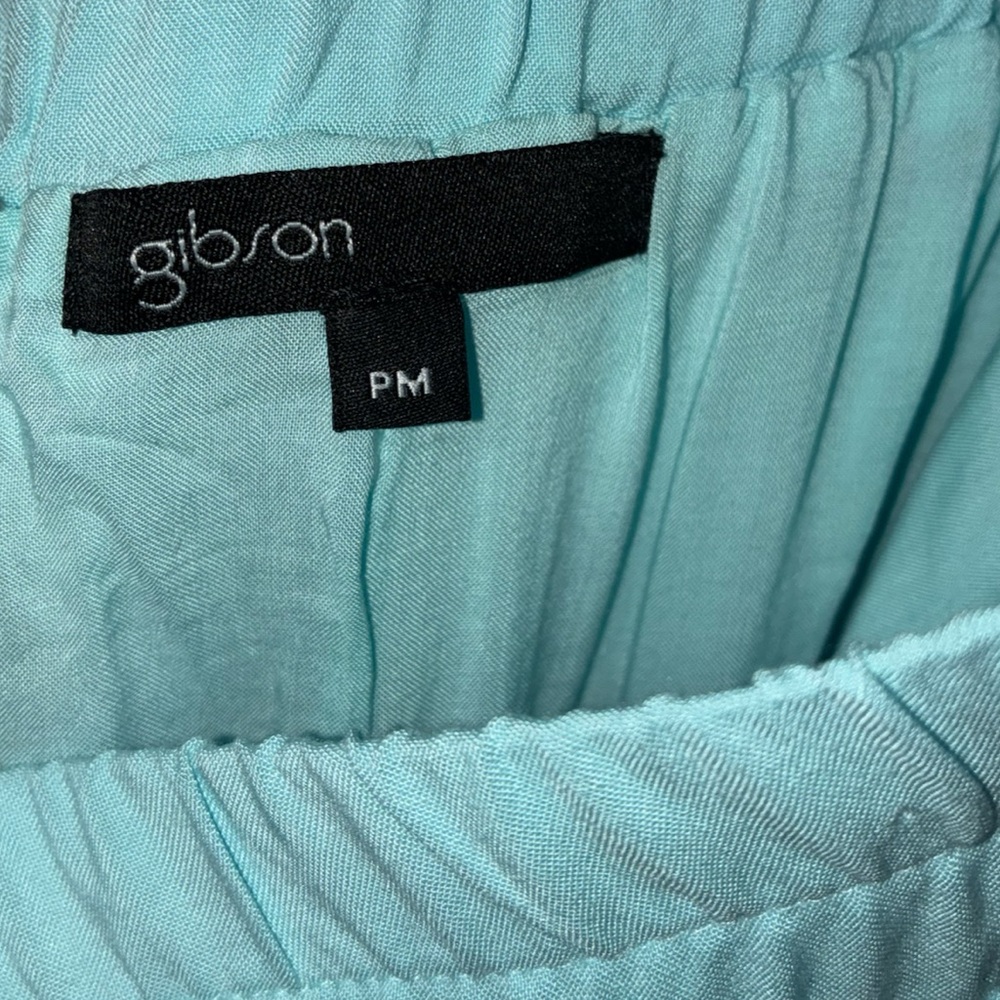 Gibson Colorblock Tiered Paradise Maxi Skirt Boho Beach Vibes - Picture 5 of 6